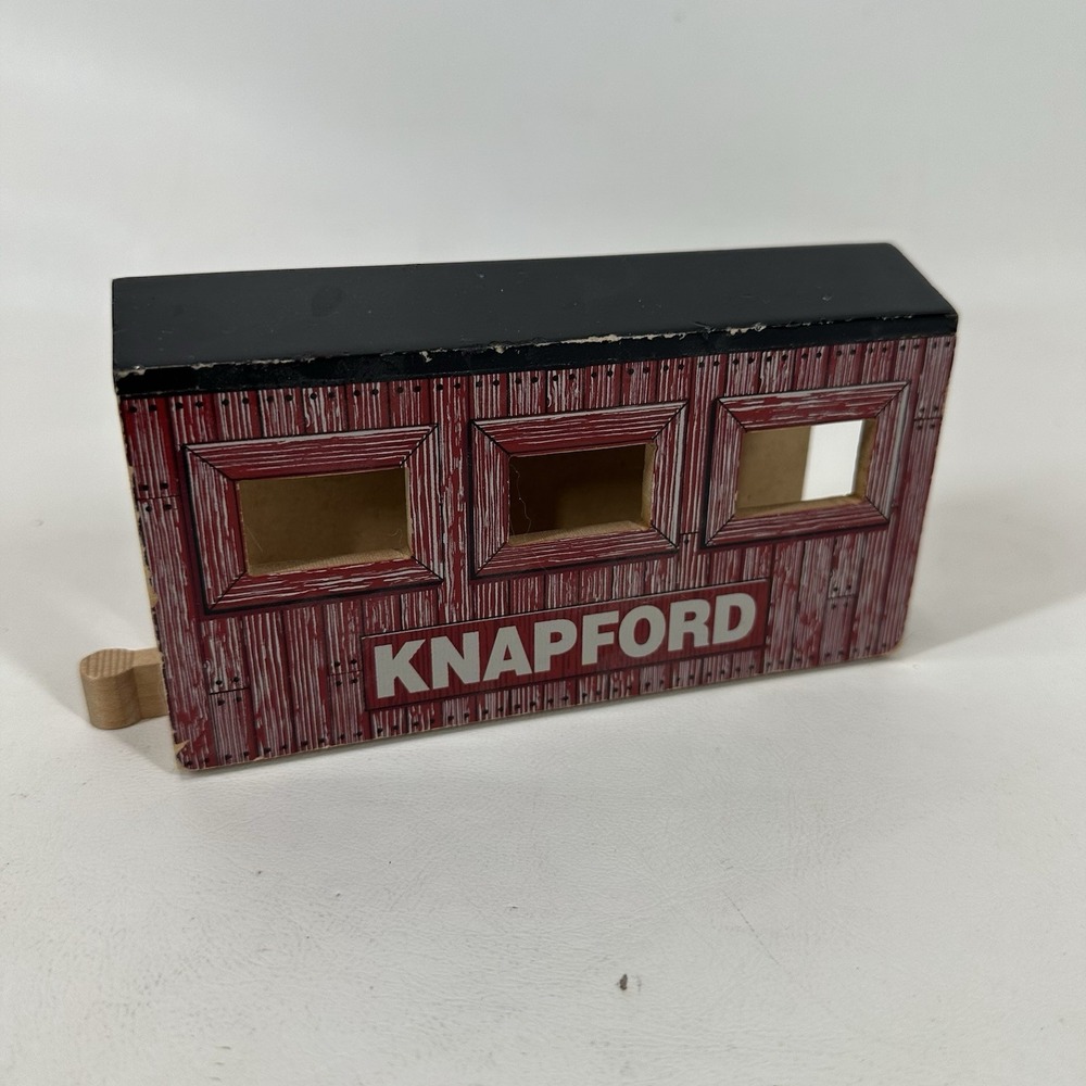 Thomas and‎ Friends Knapford Track Piece Covered Bridge Wooden Railway Vintage